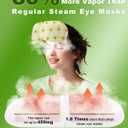 30 Packs Steam Eye Mask Chamomile,Warm Compress for Dry Eyes Sleep Mask,Hot Auto Heated Eye Masks Relaxing Gifts for Women Moist Heat Soothing Eye Fatigue,Disposable Eye Mask for SPA Essentials