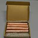YuJingKey Copper Tubing 3/4" OD x 6 In Length x 1mm Wall x 4 Pcs, 99.9% C12200 ASTM B280 Copper Pipe, T2 Pure Copper Tube, Refrigeration ACR Tubing Seamless for HVAC System, Refrigerators, DIY