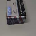 HandT USA Based Retractable Ratchet Straps (4PK) 1in x 6ft - 1,500lb Break Strength, Heavy Duty Automatic Ratchet Straps Self Retractable Tie Down, Push Button Retracting Truck Trailer Cargo | Black