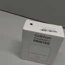 Cudinham Print Pods Mini Printer, Sticker Printer with 10 Rolls Thermal Printing Paper, Inkless Pocket Printpod for Phone, Impresora Porttil for Notes, DIY, Compatible with iOS & Android (Grey)