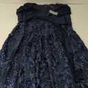 Alex Even Womens Plus Size Lace Midi Dress V Neck Wrap Long Sleeve Flowy A line Cocktail Fall Dresses for Wedding Guesth 20W