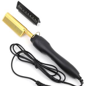 Hmirc Hair Straightening Brush for Women, Hot Brush Hair Straightener Anti Scald with Temperature Regulation, Brush Straightener for Salon Styling