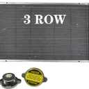 3 Row Radiator For 1973-1986 1977 1979 1978 Chevy C10 C20 C30 K10 K20 K30 Caprice for Chevy El Camino Chevy Impala Malibu Radiator 1979 1980 1981 1982 1983 1984 1985 Alunimum Radiators