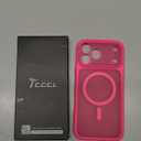 TOCOL for 17 Pro Max Case, Full Camera Protection, Built-in Magnetic Ring, Compatible with Magsafe Charger, Translucent Matte Phone Case for17 ProMax 6.9 inch (Hot Pink)