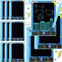 Nezyo 12 Pack Comics Party Favors Mini LCD Writing Tablet for Kids 4.6 Inch Doodle Board Drawing Tablet Erasable Reusable Electronic Drawing Pads for Comics Party Decor Birthday Supplies