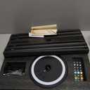 Corner Floor Lamp - Smart RGBICW LED Corner Lamp with App & Remote Control, 16 Million DIY Colors & 68+ Scene, Music Sync, Timer Setting, Modern Floor Lamp for Bedroom, Gaming Room, Room Decor (Black)