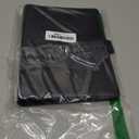 A5 Binder 6 Ring,Mini Photocard Binder for A5 Filler Paper, Loose Leaf Personal Planner with Magnetic Buckle Closure(Black)