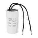 PATIKIL 10uF CBB60 Running Capacitor with 2 Wires, AC 450V Start Up Motor with Frequency of 50Hz/60Hz for Refrigerators, Washing Machines, Water Pumps, Air Compressors Pumps