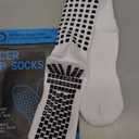 Lux Dual Grip Socks - Soccer Grip Socks for Men and Women. GripArray Performance & Comfort, Large