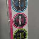 2 x Teacher Created Resources Chalkboard Brights Our Class Birthdays Mini Bulletin Board (TCR5506), 21" x 5"