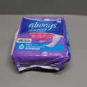 Always Discreet Adult Incontinence Pads for Women, Moderate Absorbency, Long Length, Postpartum Pads, Up to 100% Bladder Leak Protection, 54 Count (Packaging May Vary)
