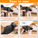 Dog Anxiety Jacket, Skin-Friendly Dog Calming Shirt - Dog Coat for Thunder, Fireworks, Vet Visits and Separation - Keep Pet Calm Without Medicine & Training, Anti Anxiety Vest for Dogs, M