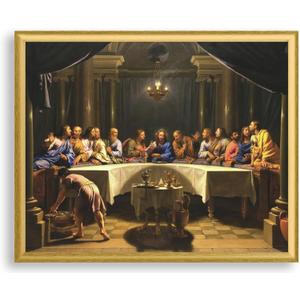 Art Shoppe Framed Print Wall Art, Vintage Wall Dcor for Living Room, Bedroom, Office, High-Resolution Image on Premium Art Paper, 3/4" Frame with Plexiglass Front, Ready to Hang, 17"x21"