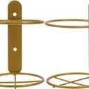 Cabilock 2 Pcs Bottle Wall Holder - Rustic Iron Bottle Hanging Bottle Bottle Holder Single Bottle Bottle Rack, Metal Bottle Bottle Display Holder for Bottle Storage Kitchen Bar