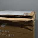 Baby Delight Lunaire Full Size Crib | Breathable Mesh Baby Crib | Tool-Free Assembly Baby Bed | Driftwood Grey