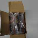 Klikel Hanging Picture Frame Ornaments - Set of 8, 2x3 Black Hanging Photo Frame (Vertical)