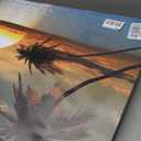 wall26 - Tropical Sunset Blue Water Endless Summer - Canvas Art Home Art - 47x24 inches