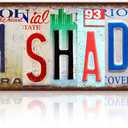 Vintage Wall Decor Slim Shady Dr Street Sign Metal Tin Signs for Bar Home Man Cave Cafe 16 x 4 Inches