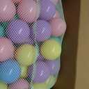 Antsy Pants 100 Ball Pit Balls, Ball Pit for Toddlers 1-3, Non-Toxic Materials, Lightweight, 5 Pastel Colors, Reusable Storage Bag, Plastic Balls for Ball Pit, Sensory Toys for Kids