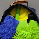 42Pcs Car Wash Detailing Kit Cleaning Set with Foam Gun Sprayer, Long-Handle Brush, Collapsible Bucket, Large Wash Mitt, Towels, Complete Interior & Exterior Car Washing Supply Set (Blue)