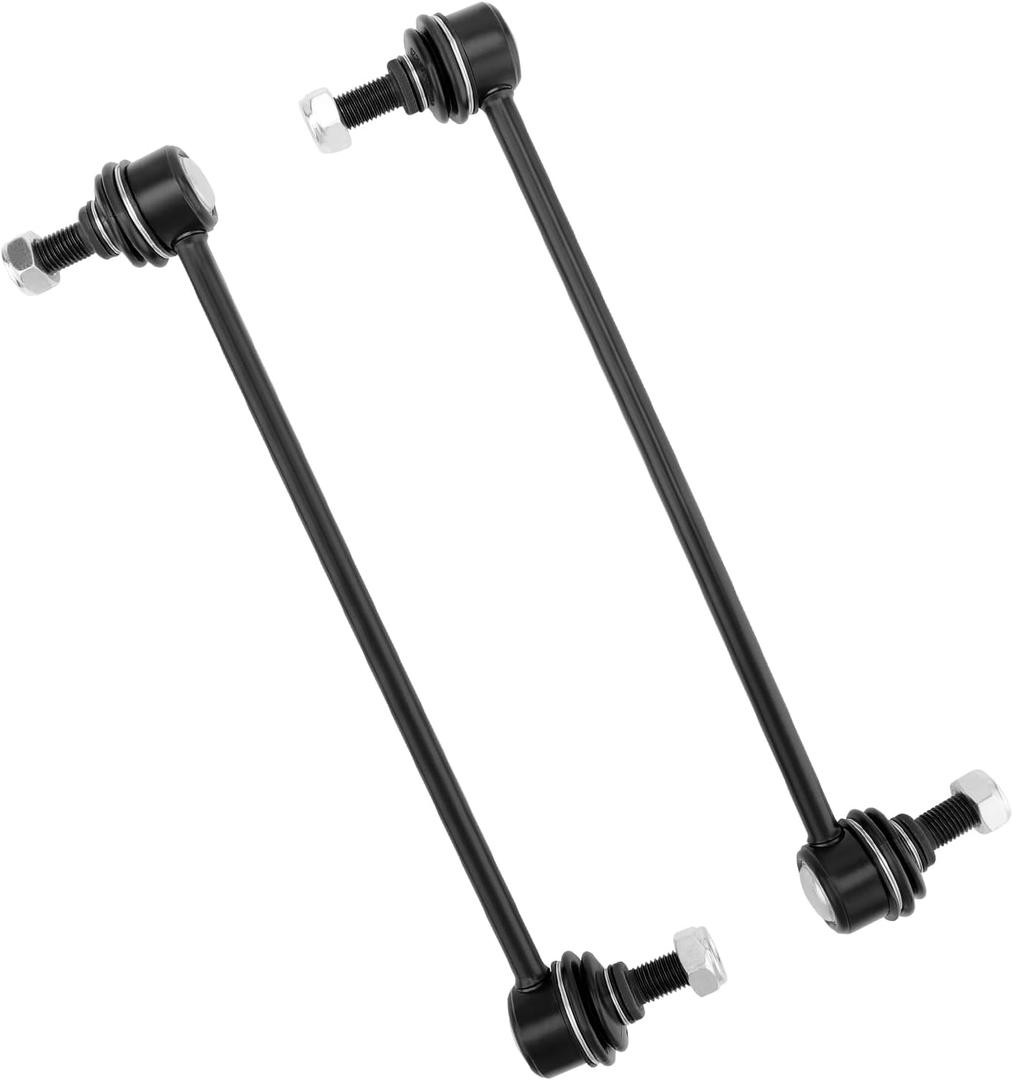 Front Sway Bar Stabilizer End Links Zinc-Nickel Alloy-Suspension Kit 2 PCS, Compatible With 2011-2019 Hyundai Accent, Elantra, Velo-ster, Tucson. Kia Forte Rio & Soul, Replaces#: K750523, 548300U000
