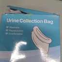 Urine Collection Bag Condom Catheters for Men Reusable Portable Wearable Urinary Drainage with 2 Urine Catheter Bag System (Blue-Elderly Men)