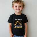 Habudda Toddler Boy Shirts Car T-Shirt for Boys Truck Graphic Tees Little Kids Summer Short Sleeve Cotton Tops 2T 3T 4T-8Y