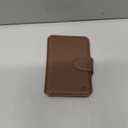 for MagSafe Wallet, Magnetic Phone Wallet RFID Blocking, Slim 5-8 Card Holder with Cash Slot & Clear ID Window, Minimalist Mag Safe Wallets for iPhone 17/16/15/14/13/12 Series, Mocha Brown