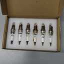 ECCPP Spark Plug Platinum Iridium Fit for 1999-2002 for Daewoo for Lanos 1.6L/L4,2001-2007 for Lexus for GS430 4.3L/V8 Replacement for 4589,IFR6T11 (6 Spark Plugs)