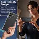 CloudValley for Samsung Galaxy S24 Ultra Camera Lens Protector, 9H Tempered Glass & Ultra-Thin Aluminum Alloy Individual Lens Screen Protective Cover for S24 Ultra 5G 2024, Black