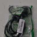 HUANCHAIN 10 FT 16 Gauge Black Indoor Outdoor Extension Cord Waterproof, Flexible Cold Weather 3 Prong Electric Cord Outside, 13A 1625W 125V 16AWG SJTW, ETL Listed