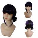 Kids Rumi Mira Zoey Costume Wigs For Girls Halloween Cosplay Hair Accessories