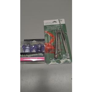 Salt and Pepper Mills and Seafood Cracker