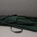 Sunnyglade 9' Solar LED Lighted Patio Umbrella with 8 Ribs/Tilt Adjustment and Crank Lift System (Dark Green)