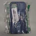 SURITCH for iPhone 15 Pro Max Case with Magnetic Camera Slide Cover and Adjustable Kickstand, Compatible with MagSafe, Shockproof Bumper Case Slim Protective Cover 6.7 Inch, Blue