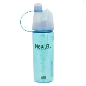 Mist Spray Water Bottle 600ml Portable Sport Water Bottle Anti-Leak Drinking Cup with Mist Hydration 