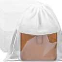 Pack of 10 Dust Cover Storage Bags Drawstring Bags for Handbags Shoulder Bags Purses Shoes Boots (19.6"x19.6")