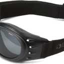 Bobster Cruiser 2 Goggles, Black Frame/3 Lenses (Smoked, Amber and Clear)