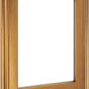 Cardinali Plein Aire Frame, Gold 16x20-3" Wide Moulding with Raised Edge -1/2" Rabbet Depth - Timeless Frame for Canvas - Made in USA