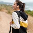 Xxerciz Adjustable Strap Compatible with Anker SOLIX C300/C300 DC Portable Power Station, Universal Replacment Strap with Small Pouch, Thick and Encrypted Nylon, Metal Swivel Hooks, Black (Black)