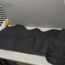 Linen Back Car Seat Cover, Anti-Slip Long Bottom Rear Seat Cover Protector with Storage Pockets, Breathable Linen Rear Bench Seat Protector Cushion Pad for Most Vehicles (Black, Back)