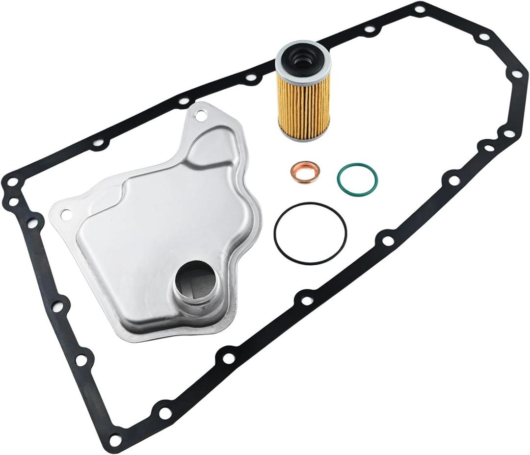 RE0F10D CVT Transmission Filter Oil Pan Gasket Kit 31728-29X0D Compatible With Nissan 16-24 Murano 3.5L,16-23 Maxima 3.5L,16-18 Altima,17-20 Pathfinder,2016-2017 Quest 3.5L
