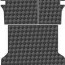 Cargo Mat & Backrest Mats for 2023 2024 2025 2026 Cadillac Lyriq Accessories, All Weather Waterproof Rear Cargo Liner Rear Trunk Liner Back Seat Cover Protector
