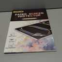[2 PACK] Paper Screen protector for iPad Pro 13 inch 2025/2024 + [2 Pack] Replacement Tips for Apple Pencil, Anti-Glare Matte Paper Textured PET Film for Drawing, Writing Like on Book, Easy Application Tray