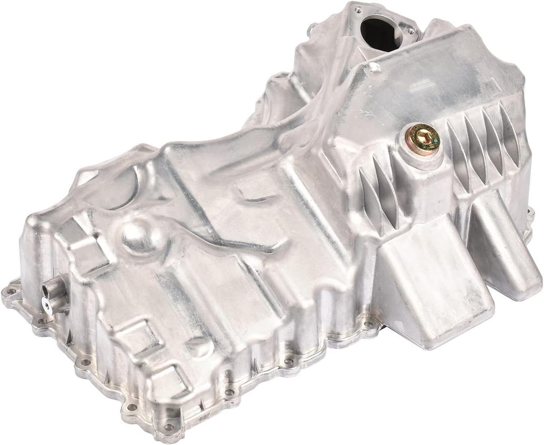 11137618512 Aluminum Engine Oil Pan Replacement for BMW 228i 2014-2016, 320i 2012-2017, 328i 2012-2016, 428i 2014-2016, 528i 2012-2016, X1 2013-2015, Z4 2012-2015, 2.0L OE# 11 13 7 618 512