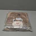 Unisex Adult Onesie Cartoon Goat Pajamas Animal Cosplay One Piece Comfy Sleepwear Homewear Halloween Costume (Brown, L)