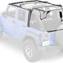 MasterTop Soft Top Hardware Kit - Fits Jeep Wrangler Unlimited JKU 4-Door 2007-2018 Factory Style Bow Assembly Replacement