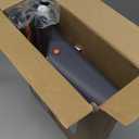 TreeLen Broom and Dustpan Set with 52" Long Handle for Home Kitchen Room Office Lobby Floor Use Upright Stand Up Stand Up Broom with Dustpan Combo