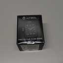 ULTIMAL Rugged Band with Case for Apple Watch 45mm, Military-Grade Shockproof Protective Strap for Men, All-in-One Outdoor Sport Watch Band Compatible with iWatch Series 9/8/7 (Black)