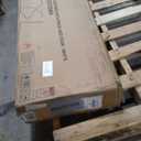 Queen Floor Bed Frame with Fence, Queen Size Floor Bed with Door & Safety Guardrails, Rubber Wood Montessori Bed for Boys & Gilrs, White